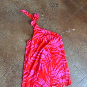 One shoulder impeccable pig dress